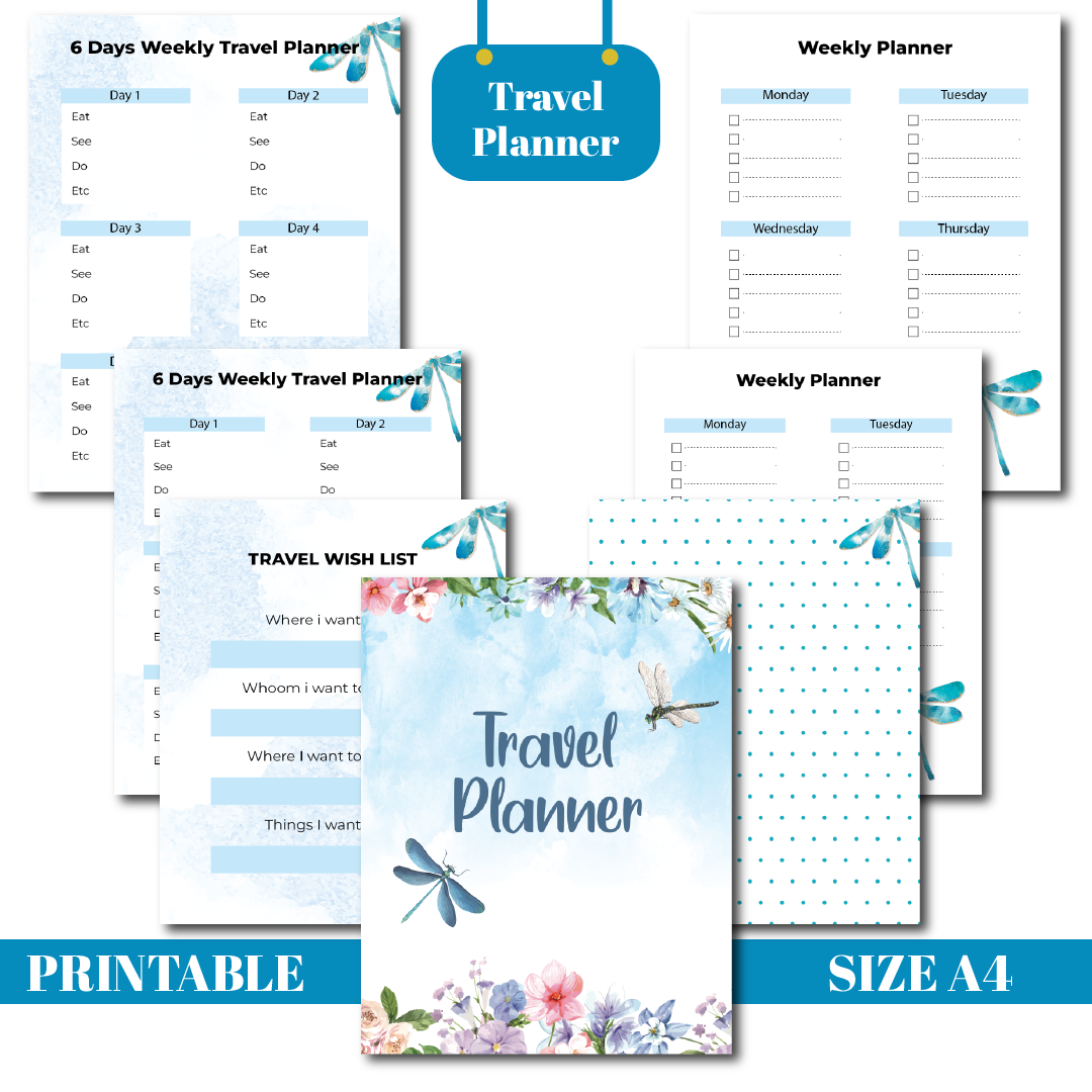 Dragonflies Travel Planner - Image 2