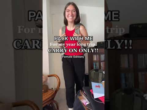 Pack with Me - 1 Year Backpacking Southeast Asia (Female Edition)