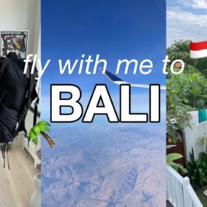Fly with me to BALI | Backpacking Asia ep. 1