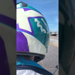 How many bikes can fit in this tiny ferry? #travel #travelvlog #asiatravel