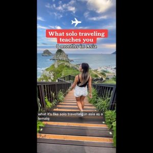 8 months solo traveling in asia