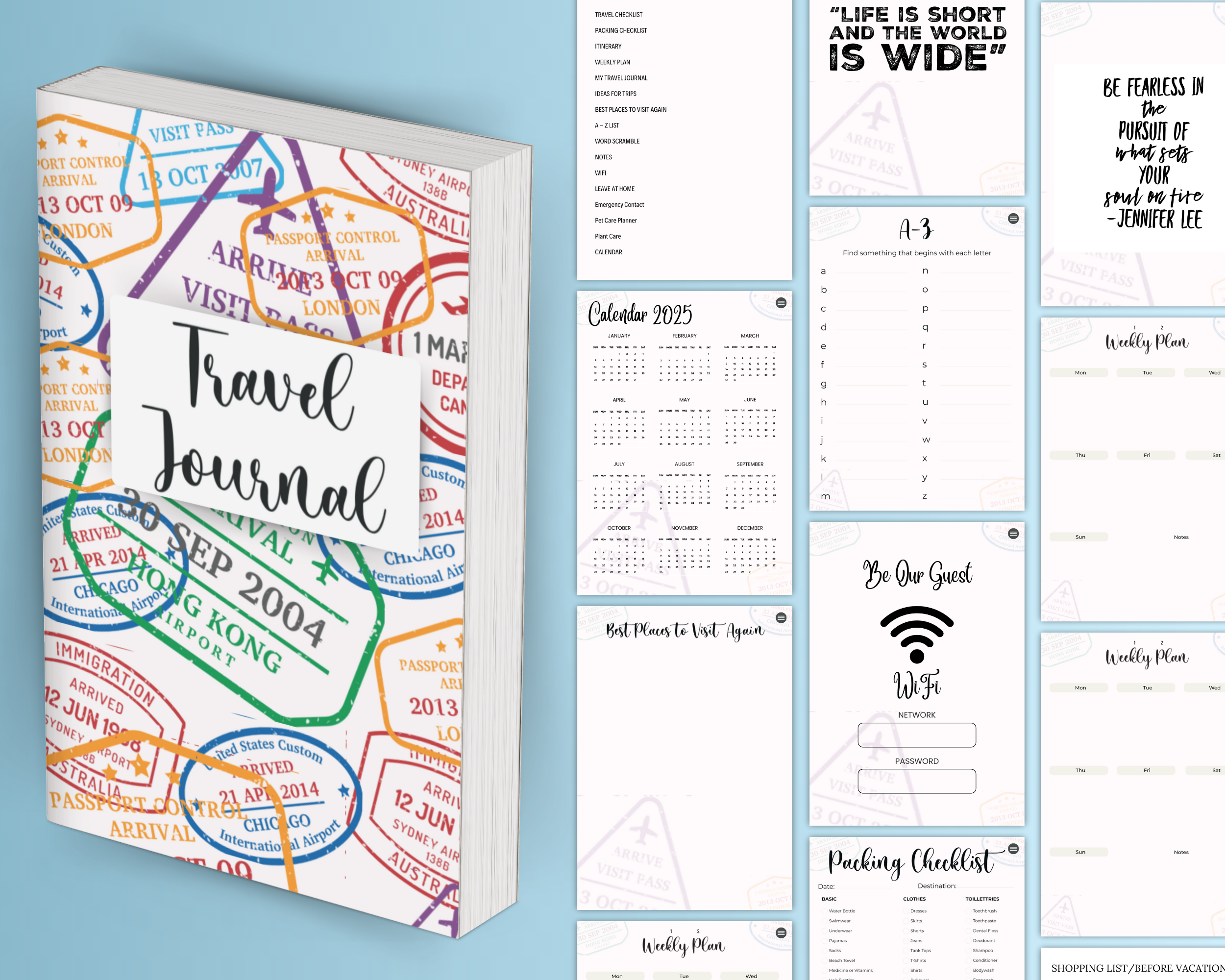 Stamps Travel Journal - Image 2