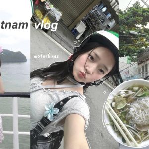 VIETNAM VLOG: exploring hanoi, eating too much, kayaking in caves, ha long bay cruise, night markets