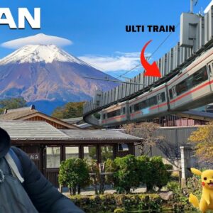 Inside JAPAN: Hanging Train, Pokémon Hub & Beautiful Village 🇯🇵😍