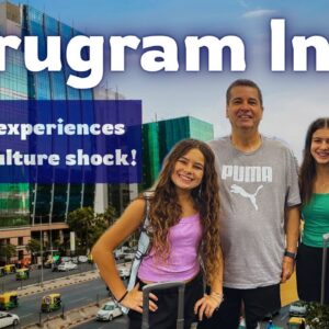 Extreme Culture Shock in India!| Gurugram Travel Vlog| Rory and Sage World Class Ep.118