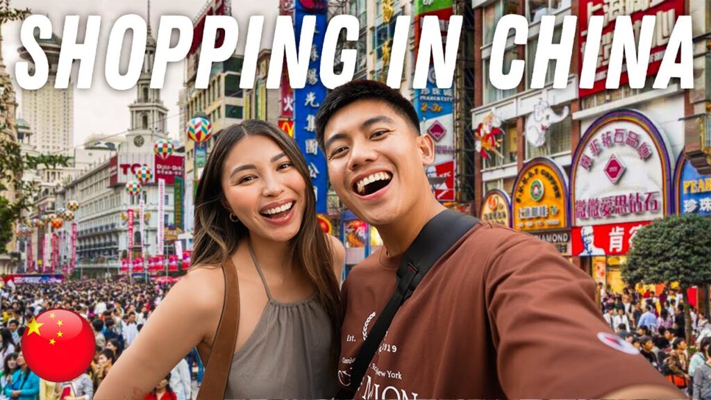 This is what SHOPPING in Shanghai, China is like! 🇨🇳