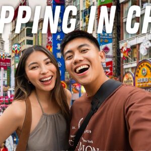 This is what SHOPPING in Shanghai, China is like! 🇨🇳