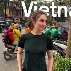 Vietnam VLOG: Exploring Hanoi, Street Food, Hạ Long Bay, Hidden Cafes, Train Street, & bein' silly