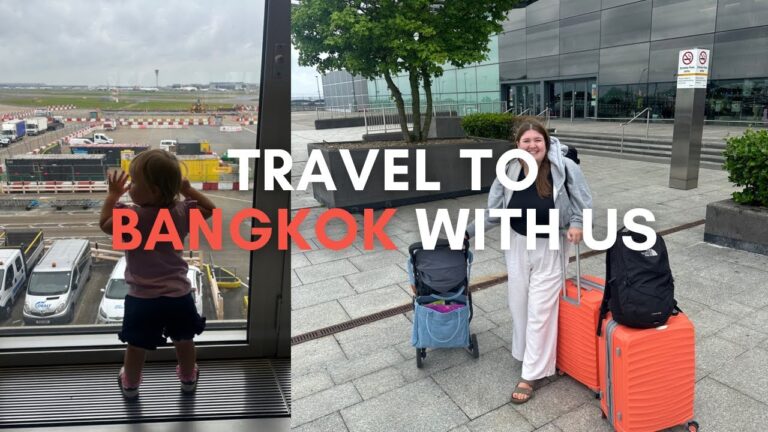 30 HOUR TRAVEL JOURNEY WITH MY TODDLER TO BANGKOK! | South East Asia Travel Vlogs