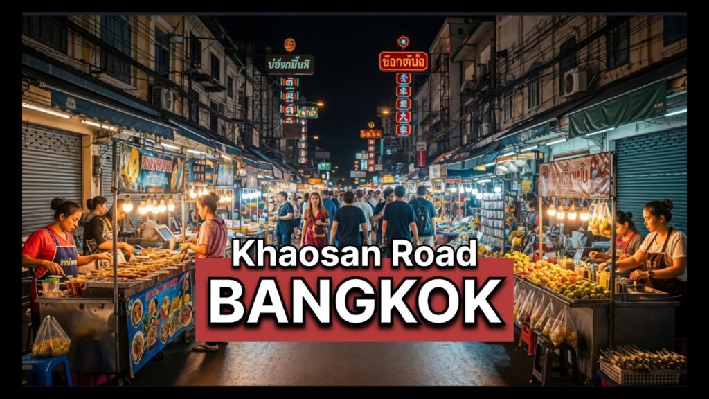 Bangkok’s Crazy Party Street: Did We Eat Bugs?  🇹🇭 Thailand