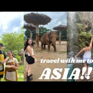 travel to asia with me! 🐘🍜🗻🥟 | exploring thailand, vietnam, and taiwan