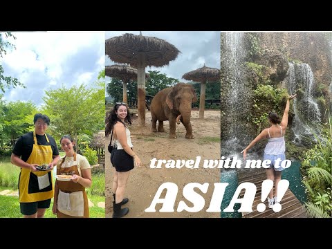 travel to asia with me! 🐘🍜🗻🥟 | exploring thailand, vietnam, and taiwan