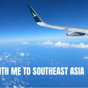 My SE Asia Backpacking Journey Begins | Travel Vlog | Celeste Mae