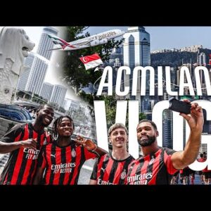 Rossoneri in Tour | Il Vlog da Singapore e Hong Kong ✈🇸🇬🇭🇰 | @emirates