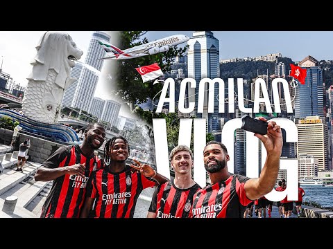 Rossoneri in Tour | Il Vlog da Singapore e Hong Kong ✈🇸🇬🇭🇰 | @emirates