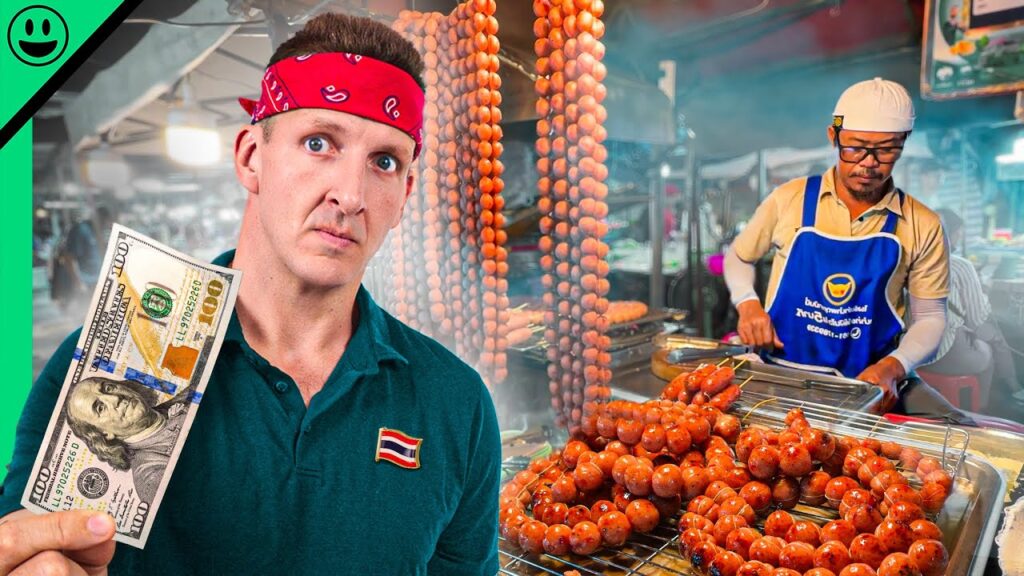 $100 Thailand Street Food Challenge!! Budget Bombshell!!