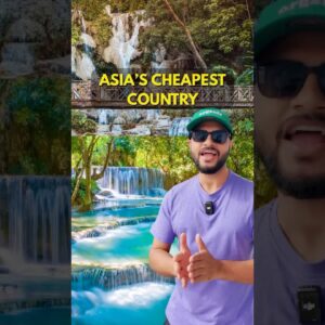 Asia’s Cheapest Country for Indians 😱😍 #laos #itinerary